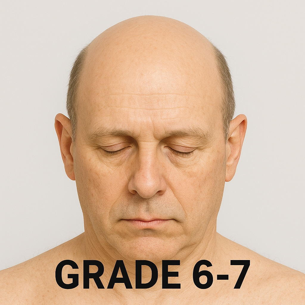 Grade 6-7 Baldness